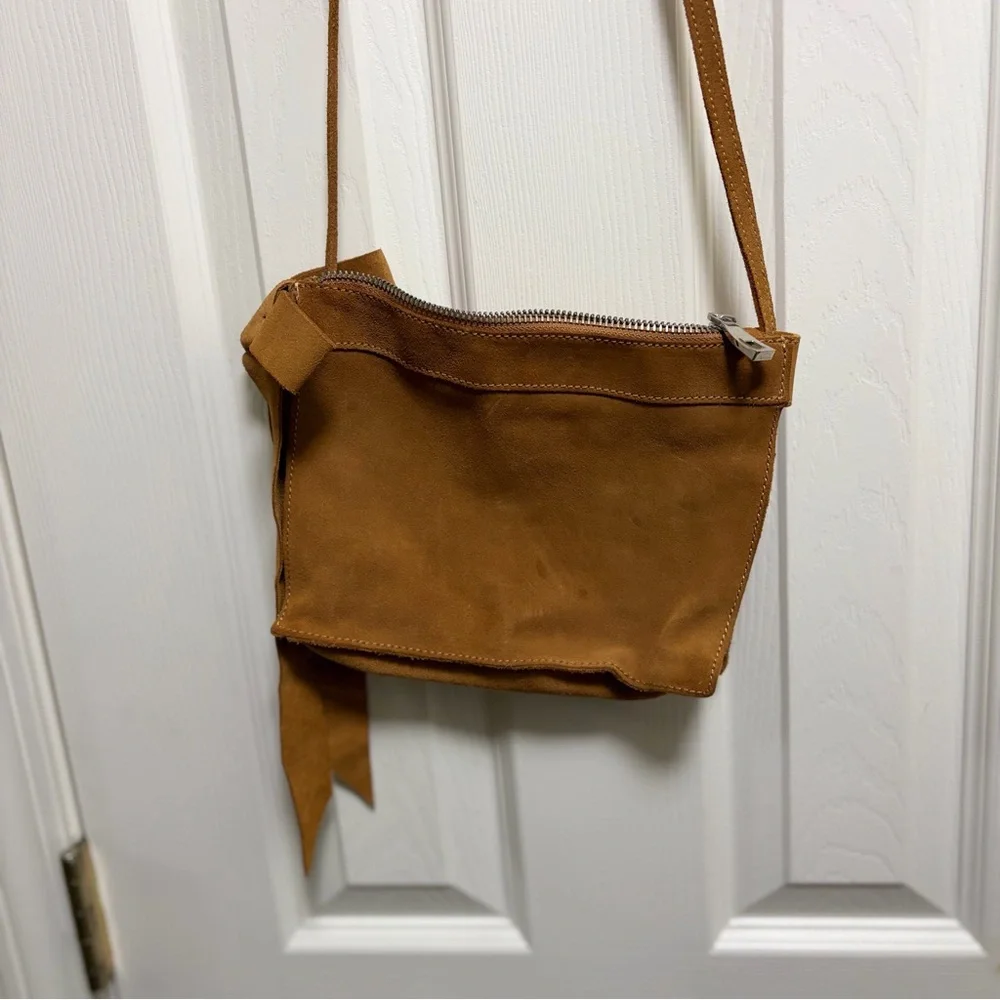Zara 100% suede